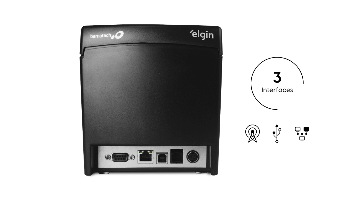 Conectividade USB, Ethernet e Serial